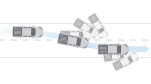 رسم توضيحي لنظام التحكم في الثبات لسيارة نيسان نافارا بيك آب